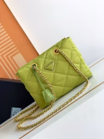 Prada Re-Edition 1995 Tote Bag in Lime Green Re-Nylon - Image 7