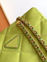 Prada Re-Edition 1995 Tote Bag in Lime Green Re-Nylon - Image 10