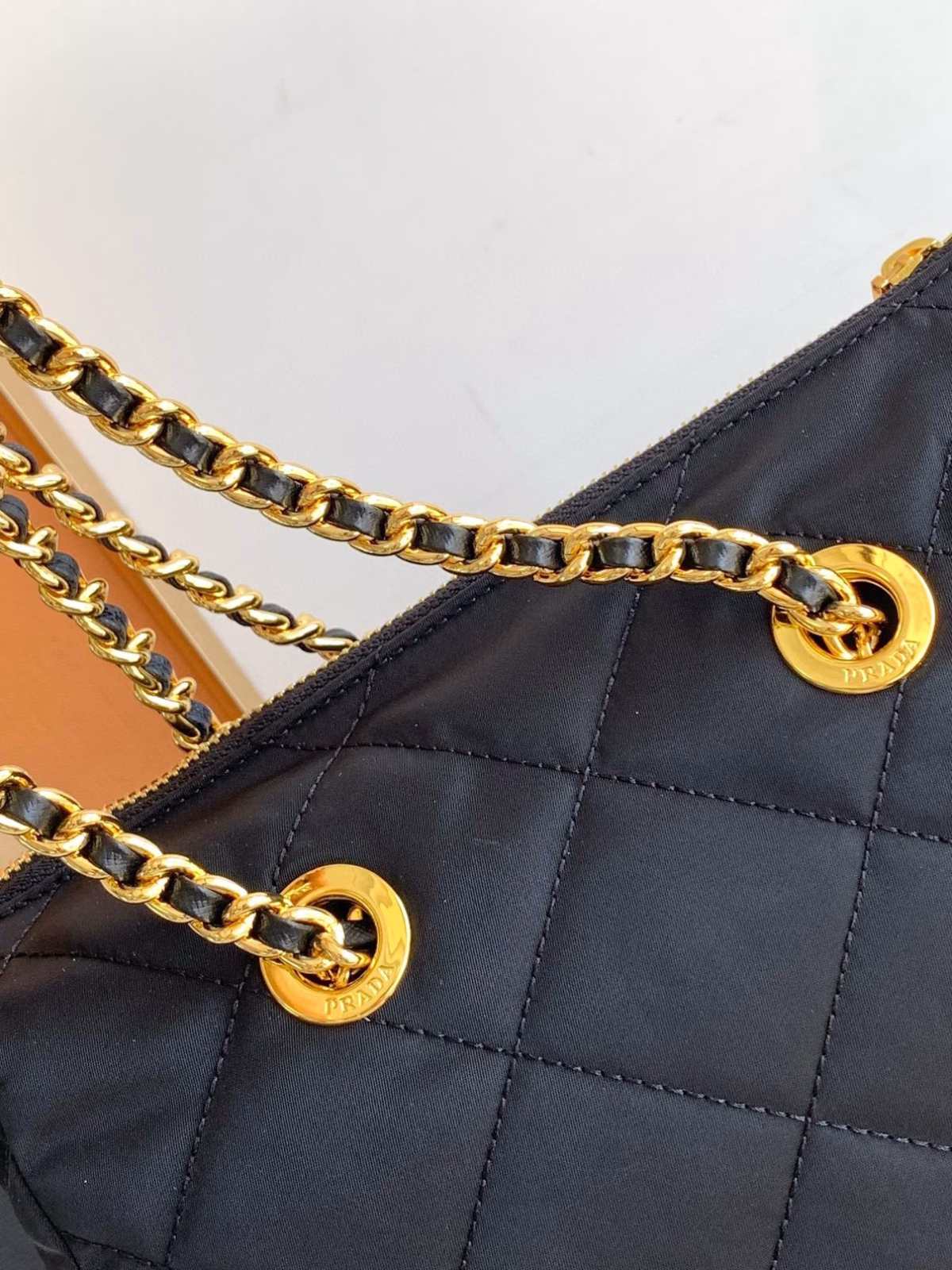 Prada Re-Edition 1995 Tote Bag in Black Re-Nylon - Image 2