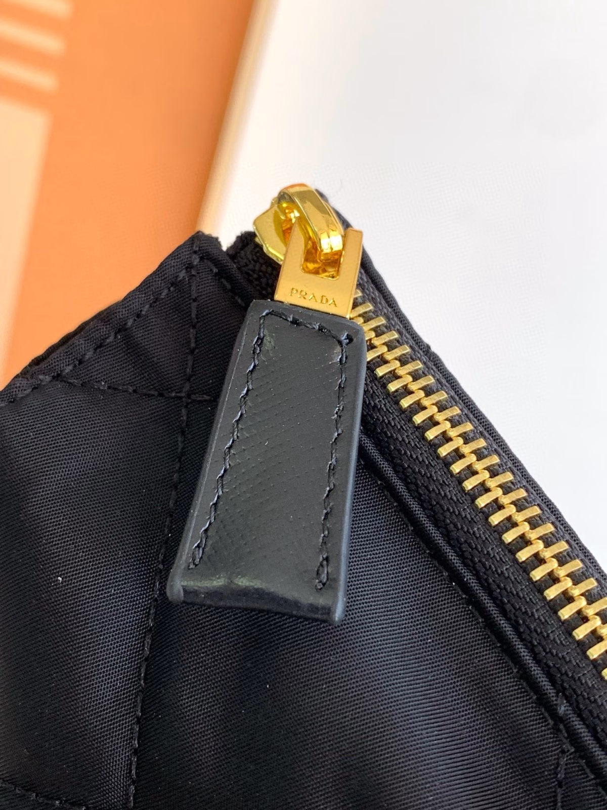 Prada Re-Edition 1995 Tote Bag in Black Re-Nylon - Image 3