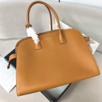 Prada Large Tote Bag in Brown Leather with Buckles - Image 9