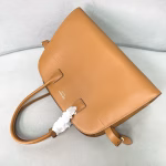 Prada Large Tote Bag in Brown Leather with Buckles - Image 3