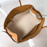 Prada Large Tote Bag in Brown Leather with Buckles - Image 4
