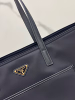 Prada Re-Edition 1978 Large Tote Bag in Black Re-Nylon - Image 8