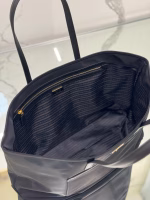 Prada Re-Edition 1978 Large Tote Bag in Black Re-Nylon - Image 9