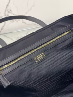 Prada Re-Edition 1978 Large Tote Bag in Black Re-Nylon - Image 5
