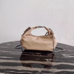 Prada Beige Nylon Re-Edition 2006 Hobo Bag - Image 5