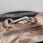 Prada Beige Nylon Re-Edition 2006 Hobo Bag - Image 2