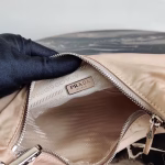 Prada Beige Nylon Re-Edition 2006 Hobo Bag - Image 7