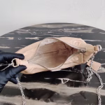 Prada Beige Nylon Re-Edition 2006 Hobo Bag - Image 4