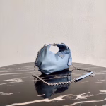 Prada Blue Nylon Re-Edition 2006 Hobo Bag - Image 7