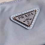 Prada Blue Nylon Re-Edition 2006 Hobo Bag - Image 3