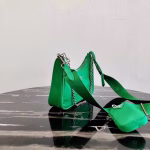 Prada Green Nylon Re-Edition 2005 Shoulder Bag - Image 5