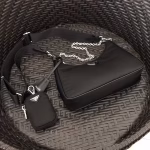Prada Re-Edition 2005 Shoulder Bag In Black Nylon - Image 8