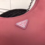 Prada Re-Edition 2005 Shoulder Bag In Pink Nylon - Image 5