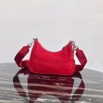 Prada Red Nylon Re-Edition 2005 Shoulder Bag - Image 7