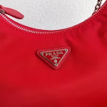 Prada Red Nylon Re-Edition 2005 Shoulder Bag - Image 6