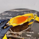 Prada Yellow Nylon Re-Edition 2005 Shoulder Bag - Image 2