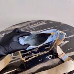 Prada Re-Edition 2005 Shoulder Bag In Blue Saffiano Leather - Image 5