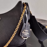 Prada Re-Edition 2005 Shoulder Bag In Black Saffiano Leather - Image 4