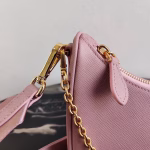 Prada Re-Edition 2005 Shoulder Bag In Pink Saffiano Leather - Image 7