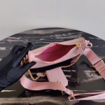 Prada Re-Edition 2005 Shoulder Bag In Pink Saffiano Leather - Image 2