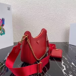 Prada Re-Edition 2005 Shoulder Bag In Red Saffiano Leather - Image 7