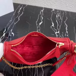 Prada Re-Edition 2005 Shoulder Bag In Red Saffiano Leather - Image 8