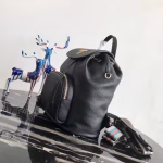 Prada Backpack In Black Grained Calfskin - Image 4