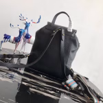 Prada Backpack In Black Grained Calfskin - Image 8