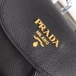 Prada Backpack In Black Grained Calfskin - Image 7