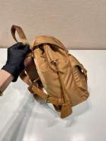 Prada Re-Edition 1978 Small Backpack in Brown Re-Nylon - Image 2