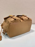 Prada Re-Edition 1978 Small Backpack in Brown Re-Nylon - Image 3