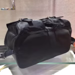 Prada Black Nylon Backpack With Clutch - Image 4