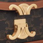 TEEN TRIOMPHE BAG IN TRIOMPHE CANVAS AND CALFSKIN TAN - Image 4