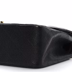 Caviar Quilted Jumbo Double Flap Black - Image 4