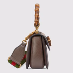Small Bamboo Bag with Super Double G No.675797 UKMDT 2570 - Image 5