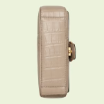 GG Marmont small crocodile shoulder bag - Image 5
