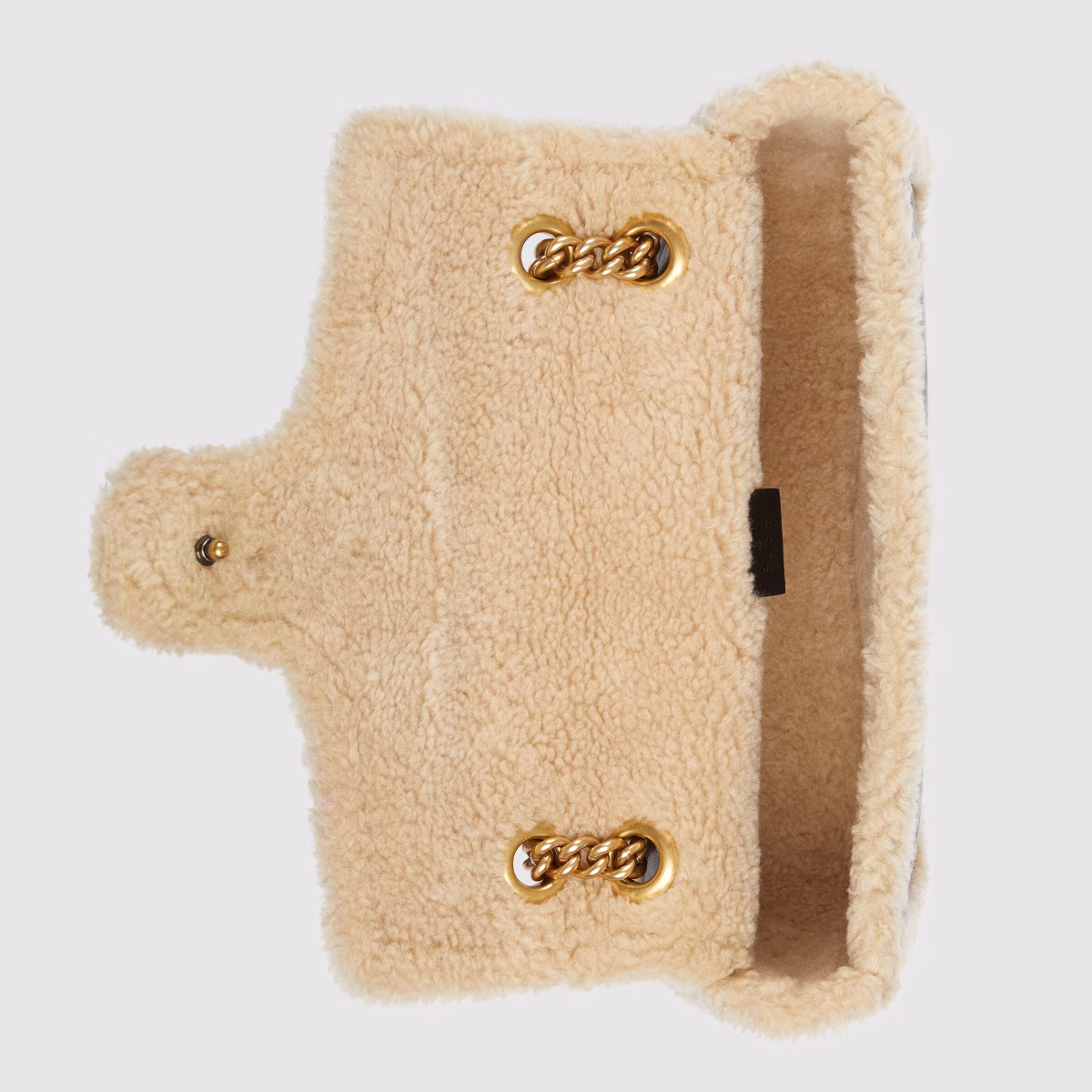 GG Marmont small shoulder bag with wool trim - Image 4