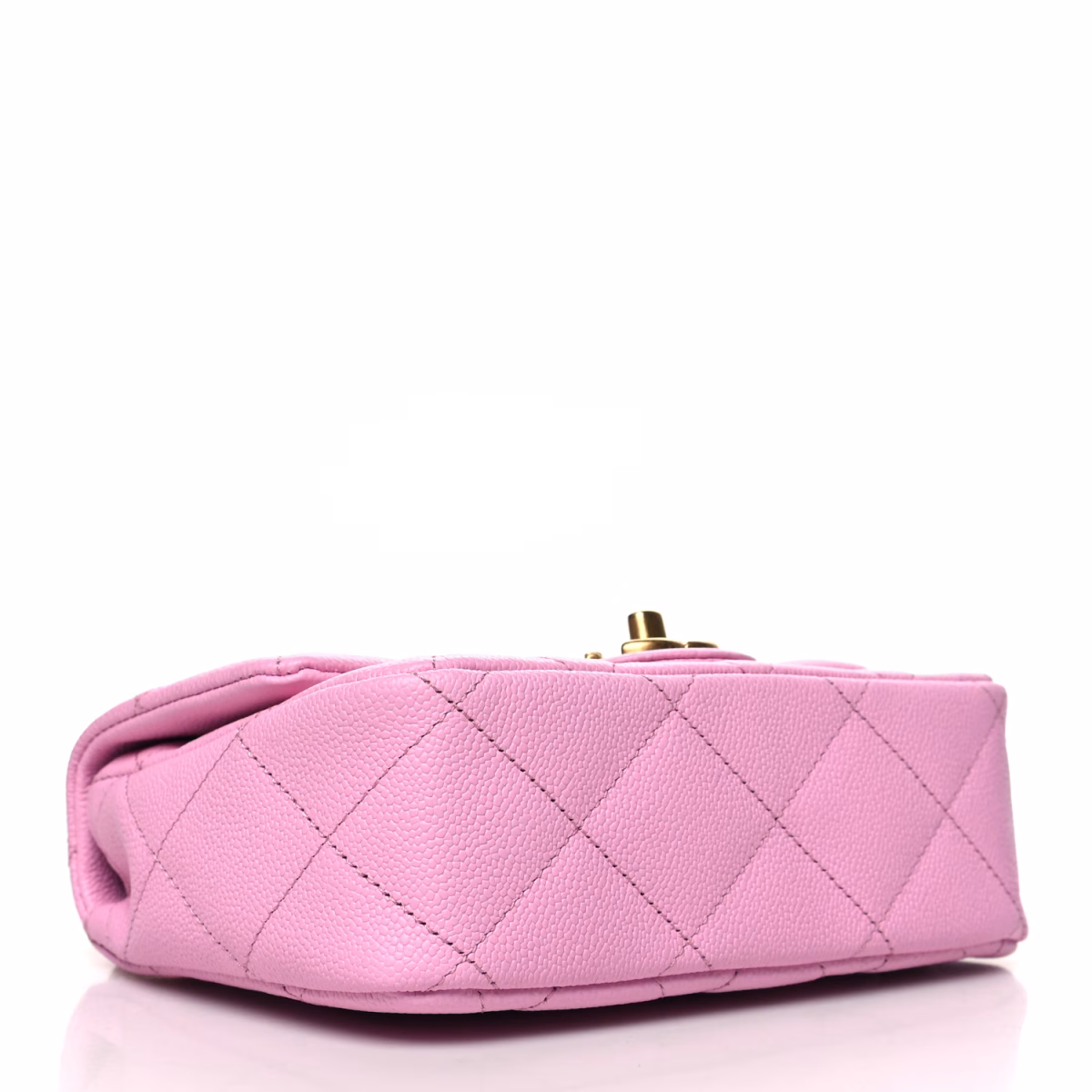 Caviar Quilted Mini Sweetheart Flap Lilas - Image 4