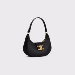AVA TRIOMPHE SOFT BAG IN SMOOTH CALFSKIN BLACK - Image 2
