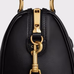 SMALL BOSTON CUIR TRIOMPHE IN SMOOTH CALFSKIN BLACK - Image 5