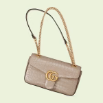 GG Marmont small crocodile shoulder bag - Image 2