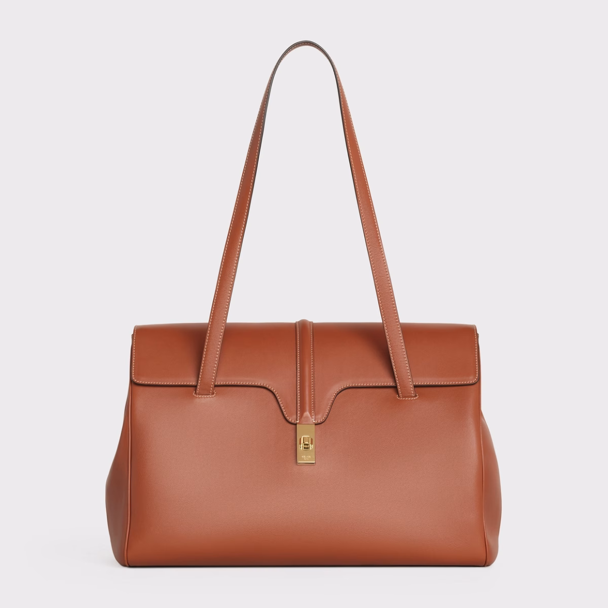 LARGE SOFT 16 BAG IN SMOOTH CALFSKIN TAN - Image 5