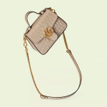 GG Marmont mini crocodile top handle bag - Image 2