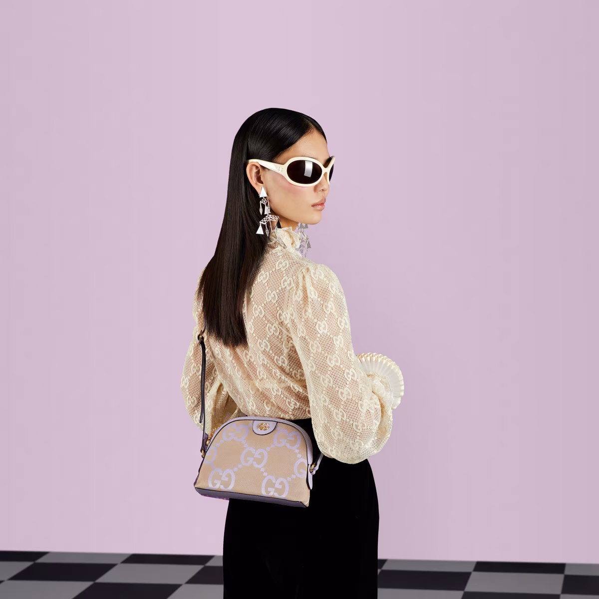 Ophidia jumbo GG small shoulder bag - Image 2