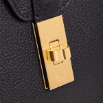 MEDIUM SOFT 16 BAG IN SUPPLE GRAINED CALFSKIN BLACK - Image 6