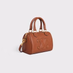 SMALL BOSTON CUIR TRIOMPHE IN SMOOTH CALFSKIN TAN - Image 2