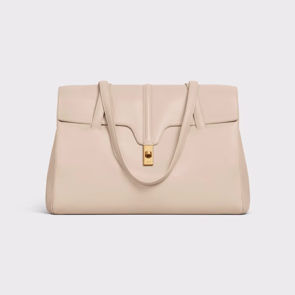 LARGE SOFT 16 BAG IN SMOOTH CALFSKIN NUDE