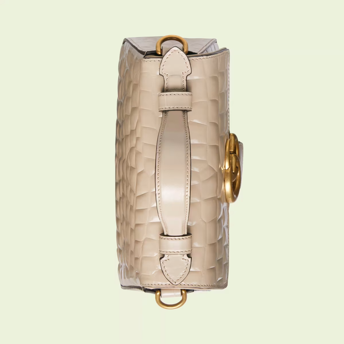 GG Marmont mini crocodile top handle bag - Image 5